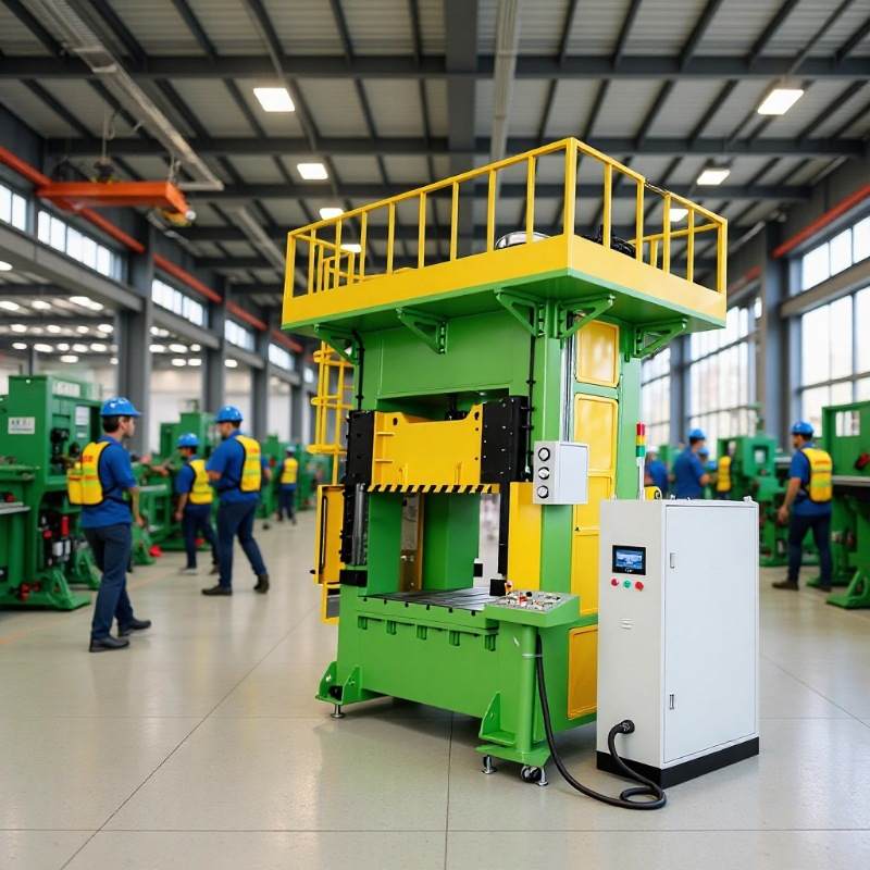 100吨钣金伺服液压机200T框架油压机压滑块导轨式金属拉伸油压机