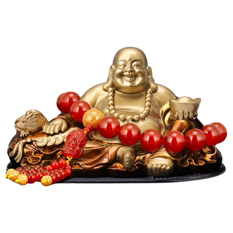 弥勒佛摆件保平安摆件