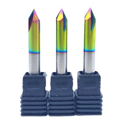 硬质合金铝用涂层三刃倒角刀