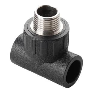 pe管配件自来水管热熔接头外丝内丝三通20 25 32 4分6pe水管管件