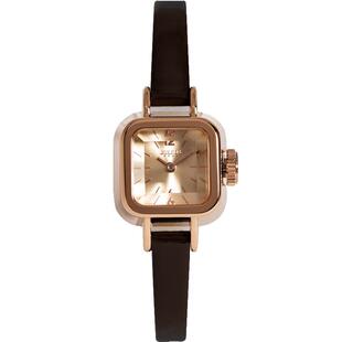 聚利时手表女2025新款小巧女款学生小众轻奢简约气质女小方糖礼盒