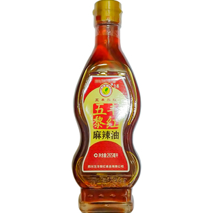 包邮五丰黎红麻辣油265ml 四川凉拌菜拌面火锅调味钵钵鸡香辣油
