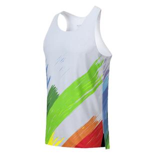 无痕专业运动背心男田径服跑步比赛训练上衣野跑无袖体考生t恤衫A