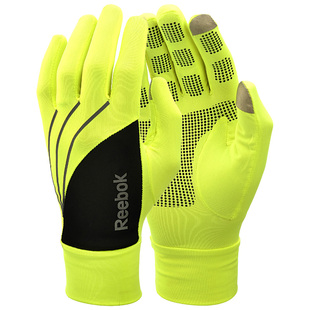 Reebok锐步跑步手套男防滑骑行户外登山爬山运动健身全指骑车防风