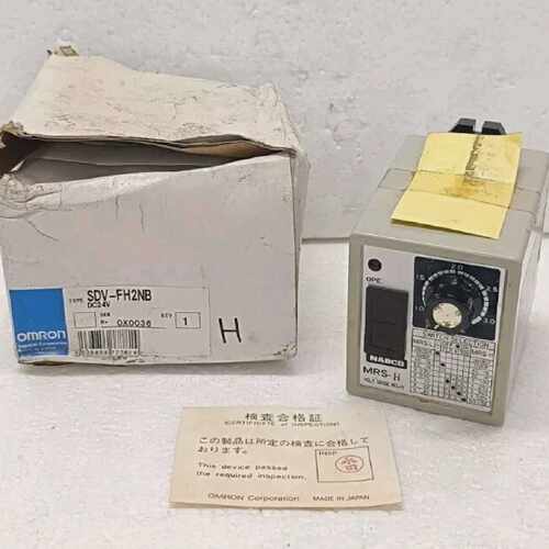 OMRON SDV-FH2NB NABCO MRS-H VOLT SENSE RELAY NIPPON AIR BRAK