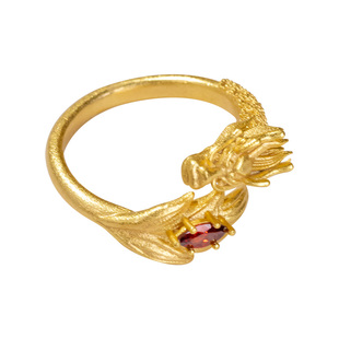 中国国家博物馆孝端皇后凤冠龙戒指新中式国风精美生日女神节礼物