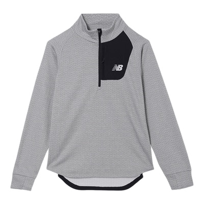 New Balance/NB正品2025新款男子户外休闲立领长袖T恤MT23252-AG