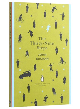 英文原版小说 The Thirty-Nine Steps三十九级台阶The English Library 英文版