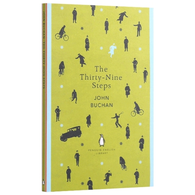英文原版小说 The Thirty-Nine Steps三十九级台阶The English Library 英文版