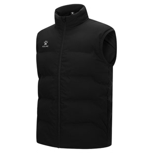 卡尔美马甲男运动棉马甲冬季跑步体育生冬训kelme足球坎肩儿童