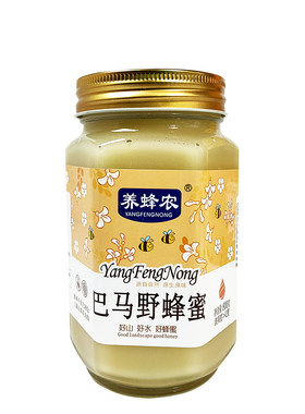 周氏养蜂农巴马野蜂蜜800g