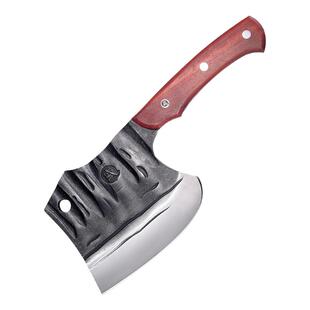 三本盛斩骨斧头刀具重型剁骨刀商用屠夫专业加厚砍骨头专用大骨刀