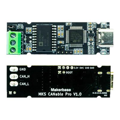Makerbase CANable usb转can模块 can调试助手can总线分析仪 隔离