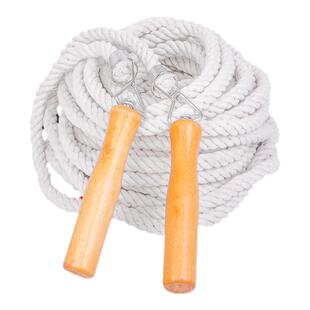 长绳多人跳小学生成人团体集体比赛跳绳麻绳双人摇绳专业跳大绳子