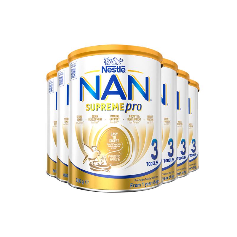 【自营】【升级版】雀巢澳版超级能恩3段适度水解奶粉800g*6罐