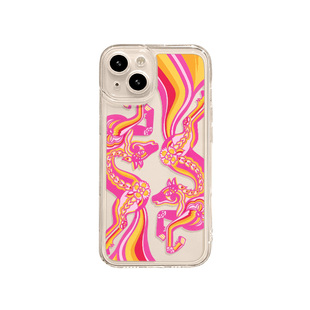 适用苹果官网马年手机壳iPhone17promax官方同款苹果16pro新年喜庆15plus透明14pro硅胶13mini保护套12/11/xs