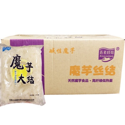 鑫素娃娃魔芋丝结麻辣烫串串香