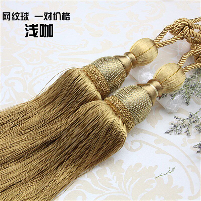 网红绳绑带带挂绑一对扎s束带窗帘窗帘窗帘配件扣扎绳绳子装饰i.