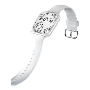 superme跑步计数多功能运动睡眠监测全面屏电子手表防水闹钟学生