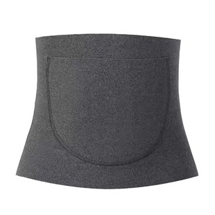 德绒护腰带发热护肚围保暖防着凉寒暖胃秋冬加热腹部热敷护腰双兜