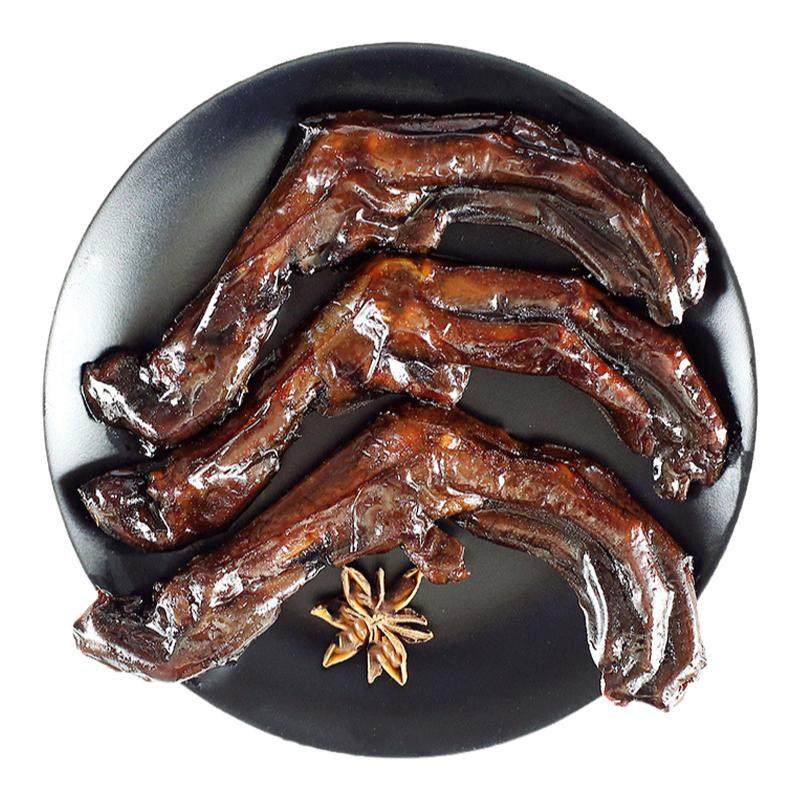 钱家香老卤鸭掌500g小包装土鸭掌卤味鸭爪办公室休闲零食小吃鸭脚