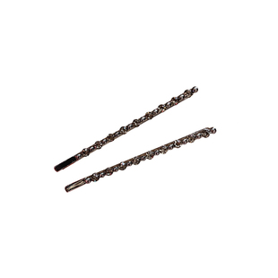 精致发卡女黑色一字夹高级感水钻侧边夹子头饰气质碎发刘海夹对夹