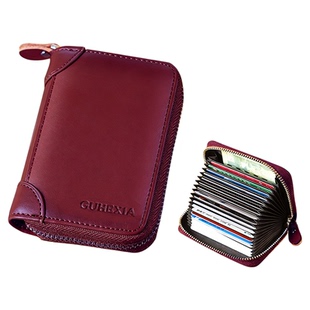 卡包男款真皮质感大容量多卡位防消磁小巧证件收纳包2026新款卡夹