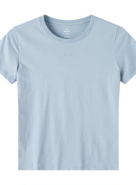 安德玛（Under Armour）女装短袖 2026春季新款运动服户外锻炼透