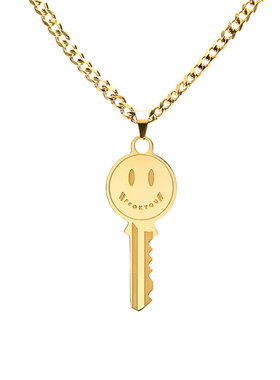 伪装笑脸」系列钥匙钥匙项链