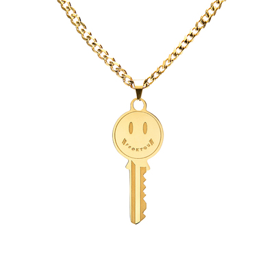 伪装笑脸」系列钥匙钥匙项链