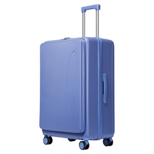 Daphne/达芙妮深仓侧开扩容行李箱24寸大容量旅行箱登机密码箱女