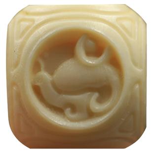 天然保真猛犸牙雕刻件四兽珠青龙白虎八棱六方四象珠散珠手串配饰