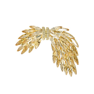 高端奢华翅膀胸针女款高端精致时尚别针衣服配饰小众新款气质胸花