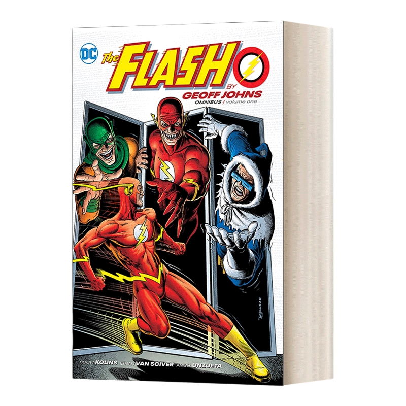 英文原版 The Flash by Geoff Johns Omnibus Vol. 1闪电侠 1精装英文版进口英语原版书籍 the flash omnibus