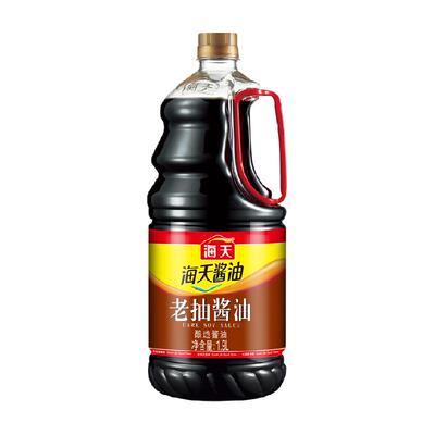 海天老抽厨房调味品酱油1.9L