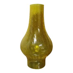 玻璃灯罩灯饰复古裂纹马灯煤油灯台灯透明磨砂灯罩防风烛台玻璃罩