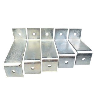 冷镀锌Z字型角码层板拖支架角铁连接件预埋件幕墙五金家用50*50