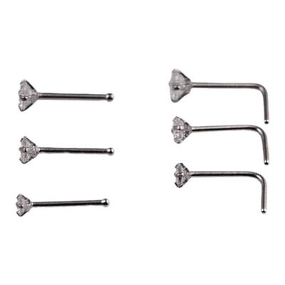 单个包邮穿孔钻石迷你耳骨