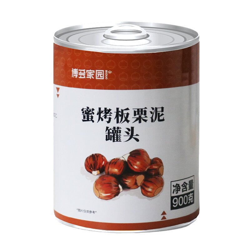 博多奶茶店烘焙专用板栗泥罐头