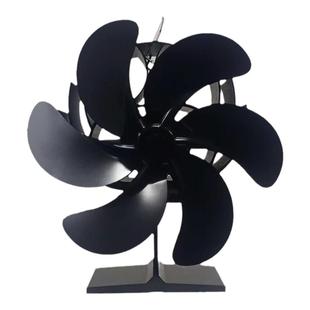 壁炉风扇真火壁炉家用柴火炉户外露营帐篷暖炉热发电热力热能风扇