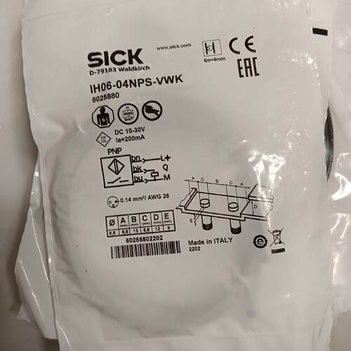 【询价】西克 接近开关 IH06-04NPS-VWK 订货号适用