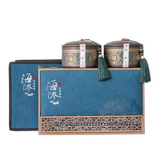 高档淡干海参礼盒空盒通用辽参干货包装盒定制陶瓷密封罐礼品盒子