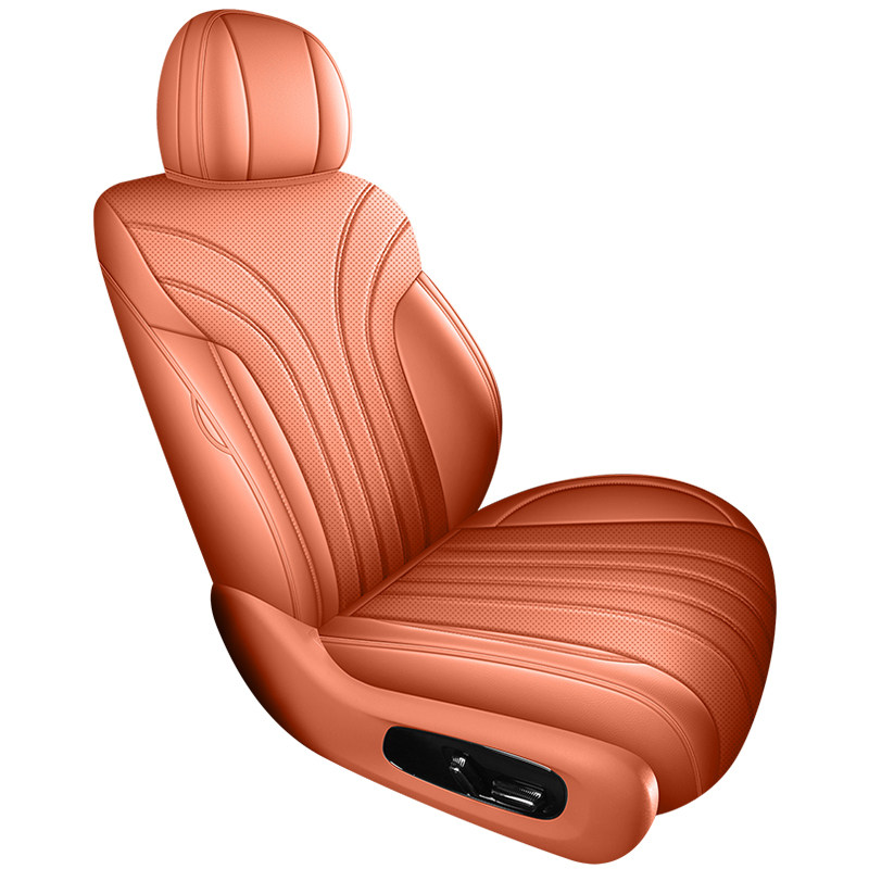埃安V霸王龙打孔皮汽车坐垫全包