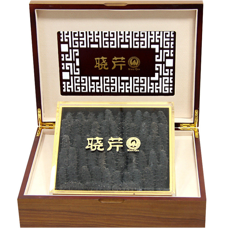 【家庭滋补】晓芹海参大连干海参500克辽刺参海鲜干货礼盒正品