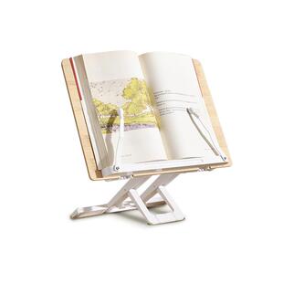 悟生木质阅读架 多功能阅读书架学生看书放书支架书夹固定书本儿童读书立架夹书固定器桌面ipad考研学习神器