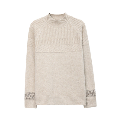 羊毛衫女士半高领毛衣针织打底衫