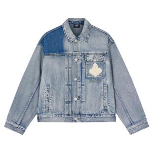 PALLADIUM帕拉丁上装时尚潮流盖袋口袋设计牛仔外套1012466