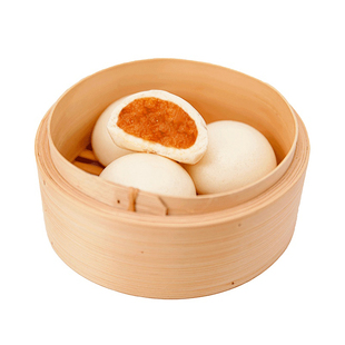 金城莲蓉包360g/12个广式包点早茶点心速冻品早餐半成品方便速食