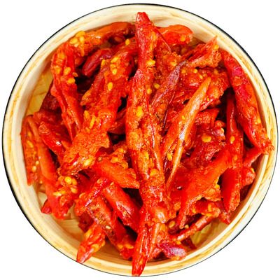 粉馆炸辣椒脆商用500g【希流哥】