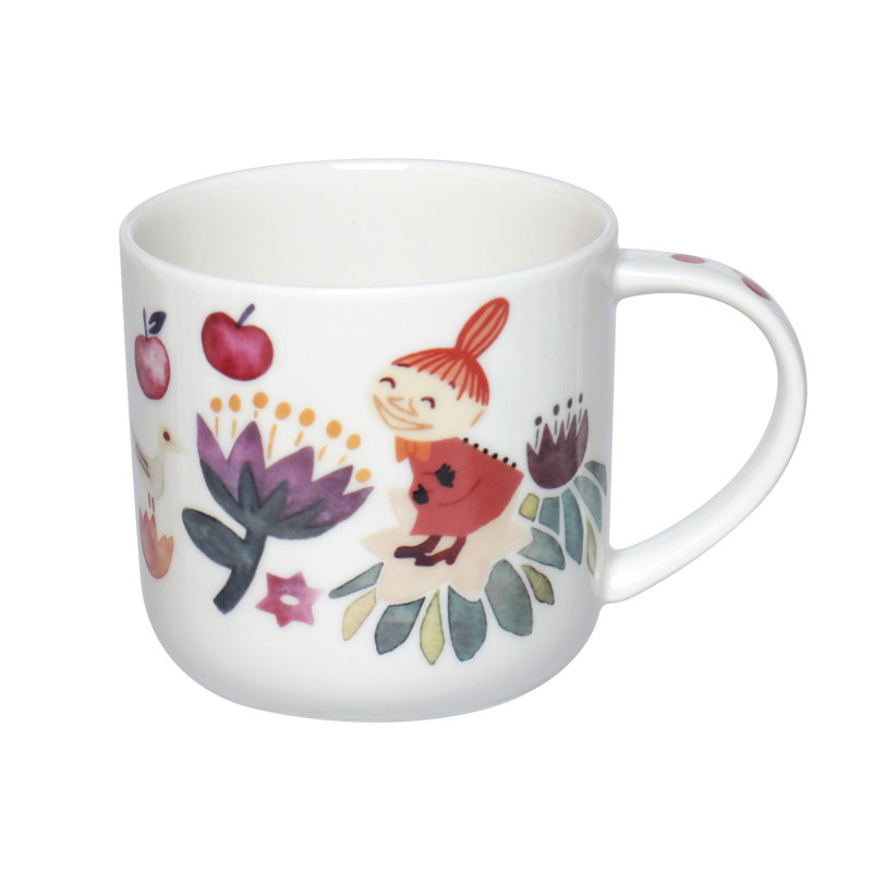 ColaBebe日本yamaka姆明亚美moomin马克杯陶瓷杯早餐杯进口餐具